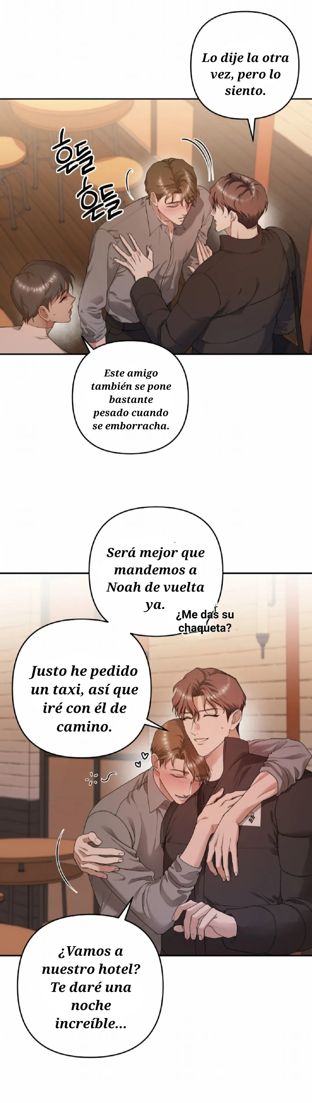 El día que cruza la línea Capitulo 4 página 16