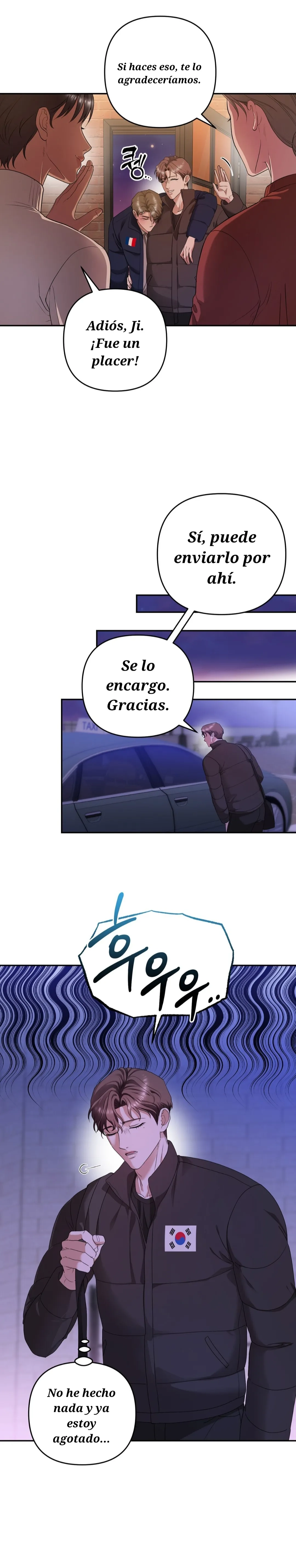 El día que cruza la línea Capitulo 4 página 17