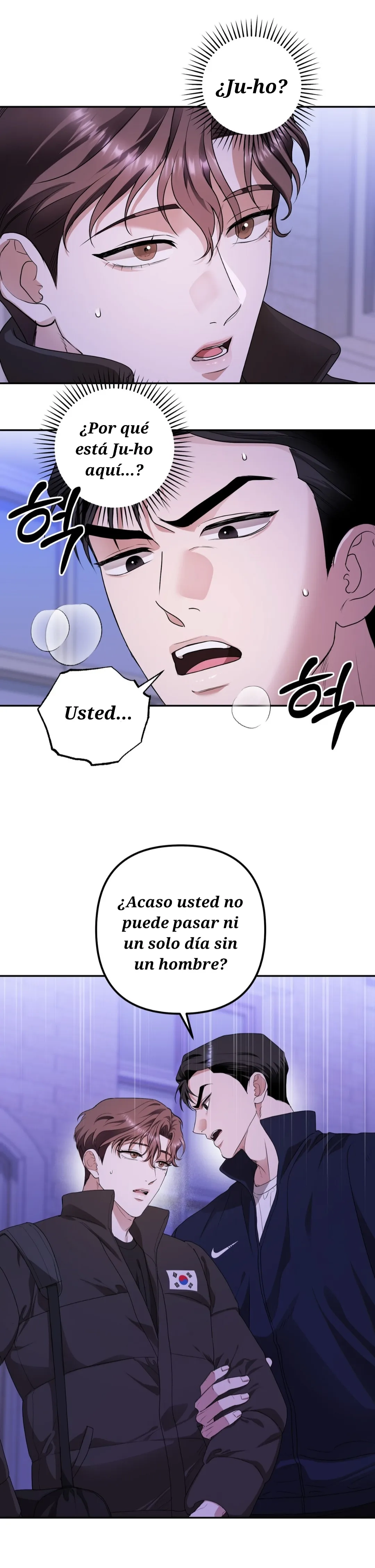 El día que cruza la línea Capitulo 4 página 19