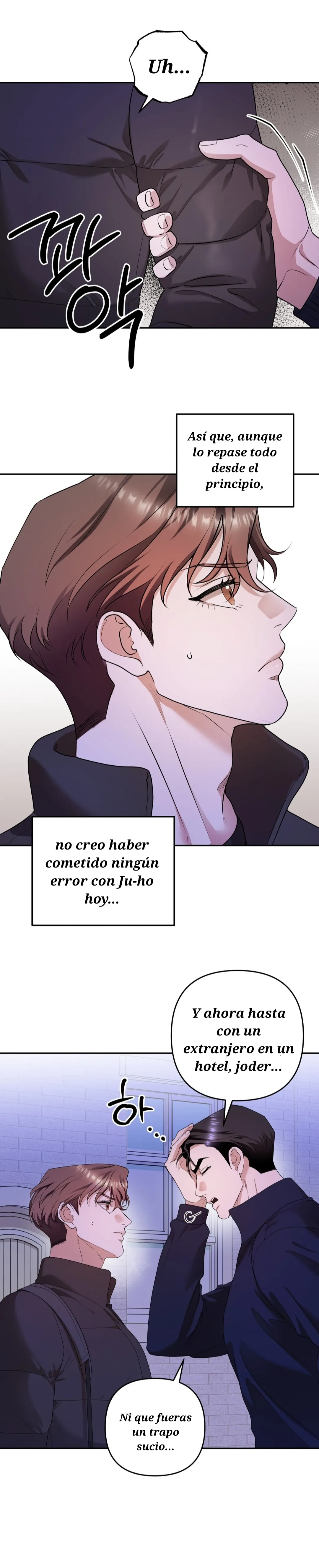 El día que cruza la línea Capitulo 4 página 20