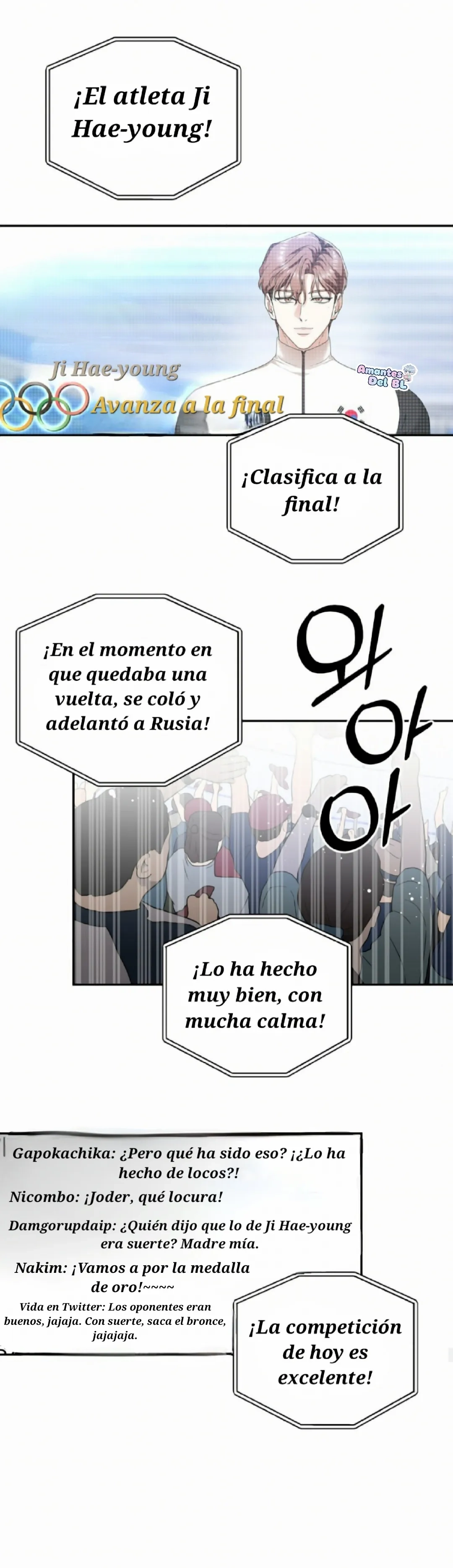 El día que cruza la línea Capitulo 8 página 14