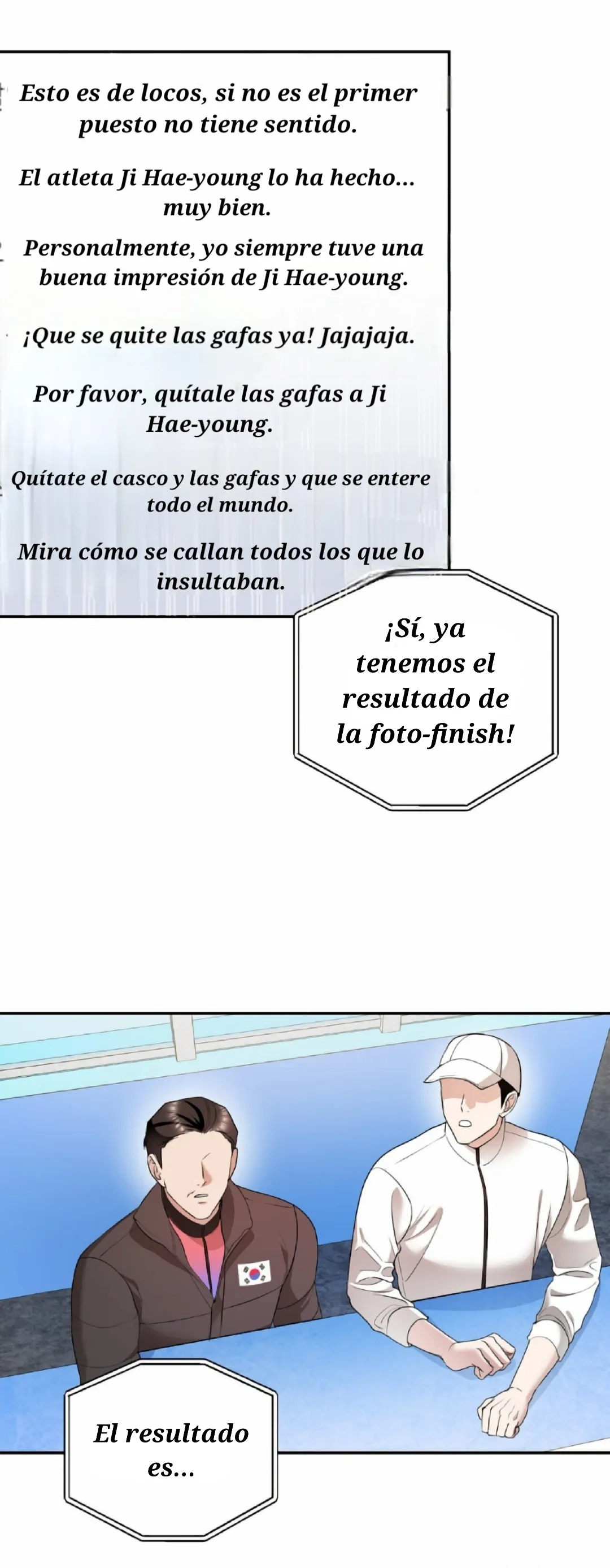 El día que cruza la línea Capitulo 8 página 30