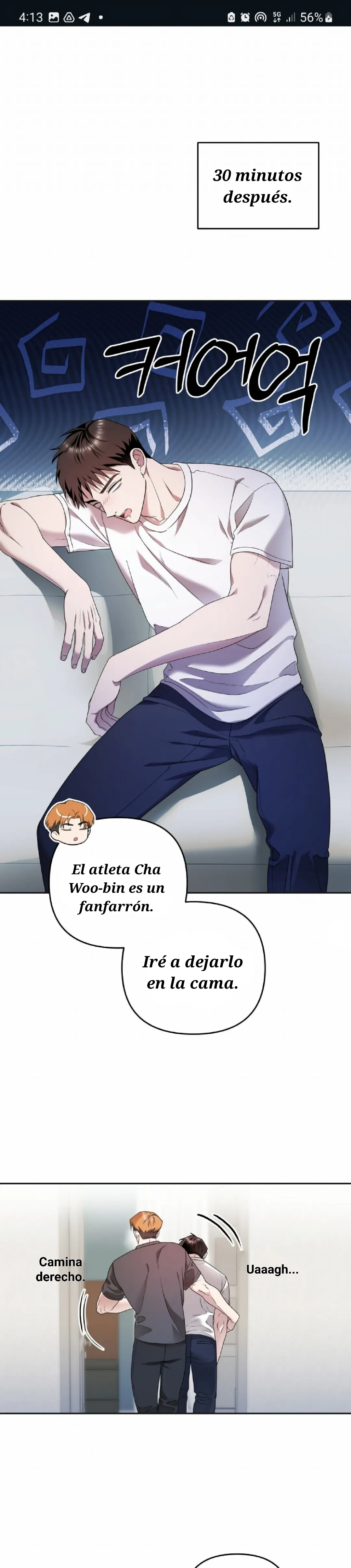 El día que cruza la línea Capitulo 9 página 31