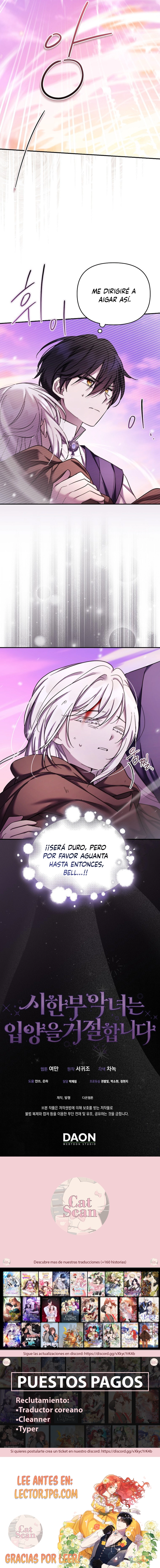 La villana no quiere ser adoptada Capitulo 37 página 8