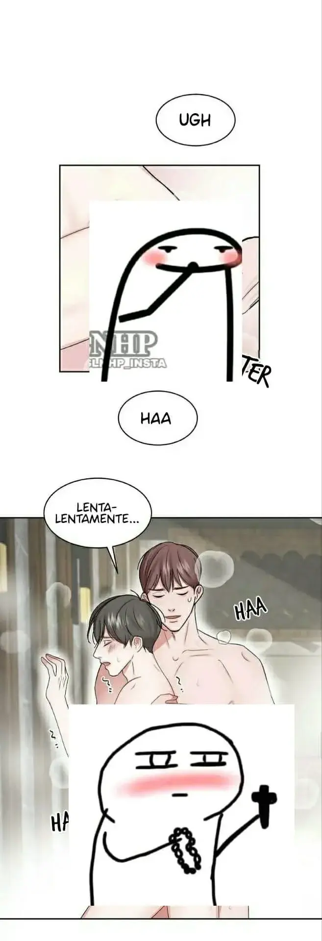 Hay amor en la sauna Capitulo 2 página 14