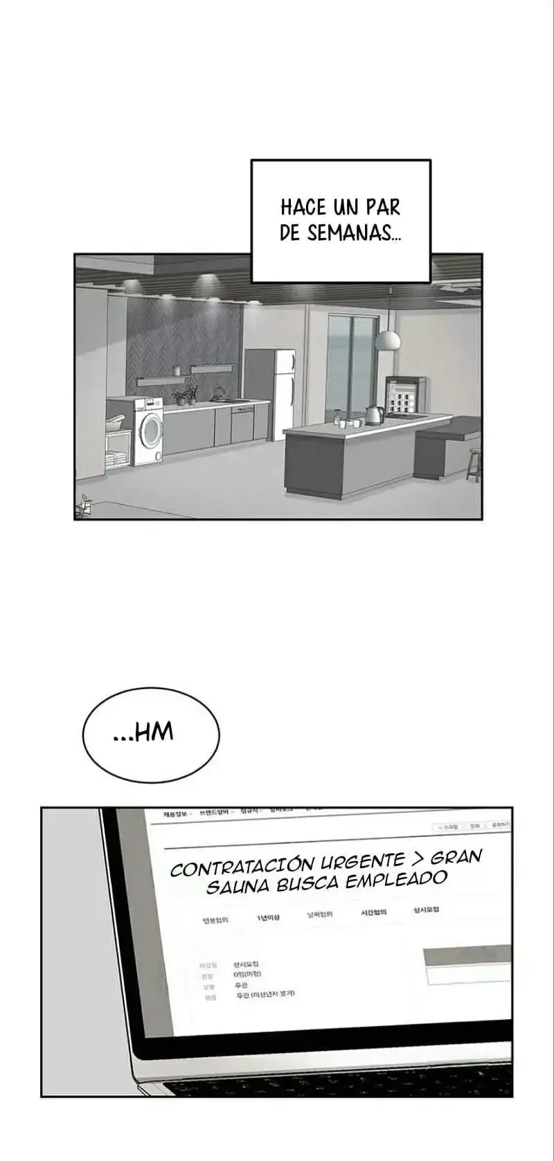 Hay amor en la sauna Capitulo 2 página 37