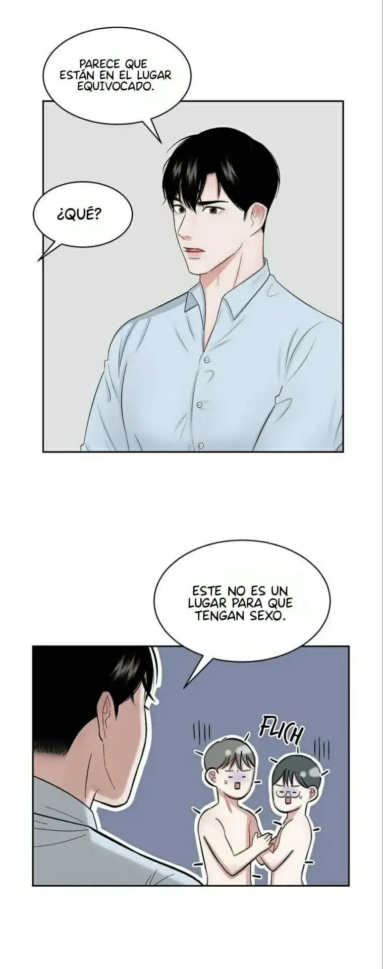 Hay amor en la sauna Capitulo 2 página 6
