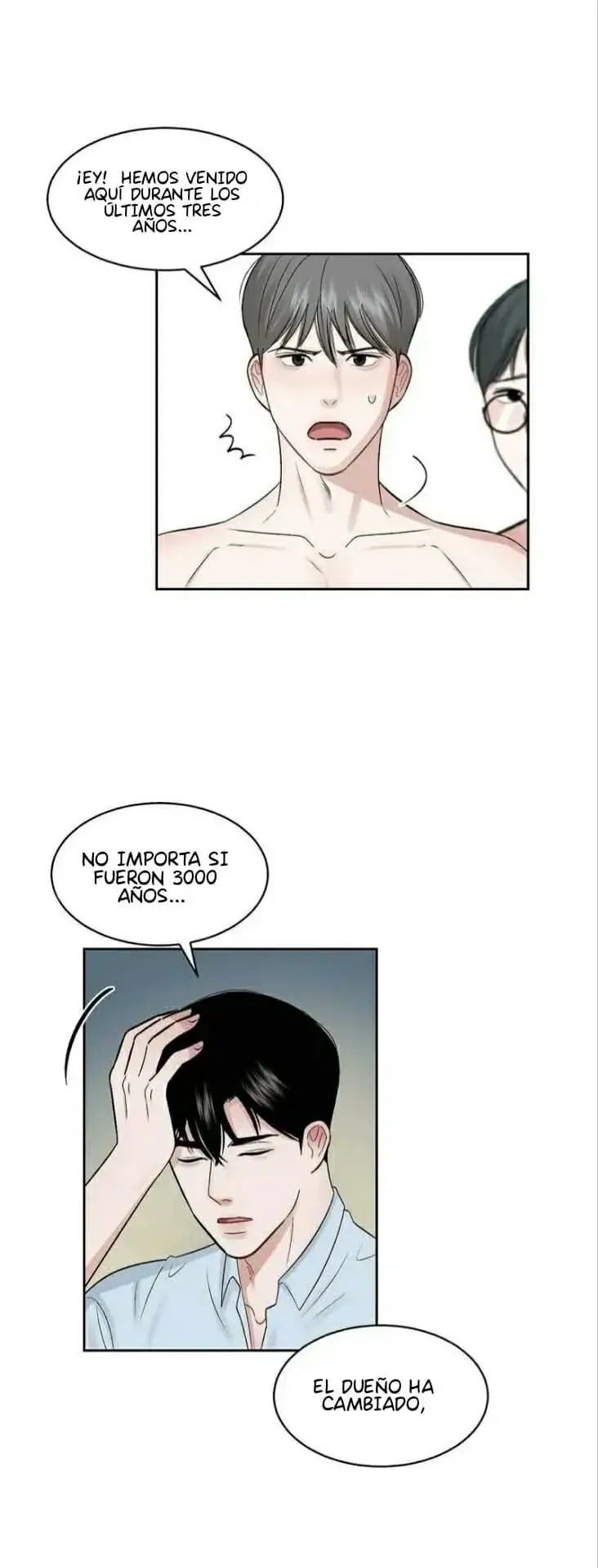 Hay amor en la sauna Capitulo 2 página 7