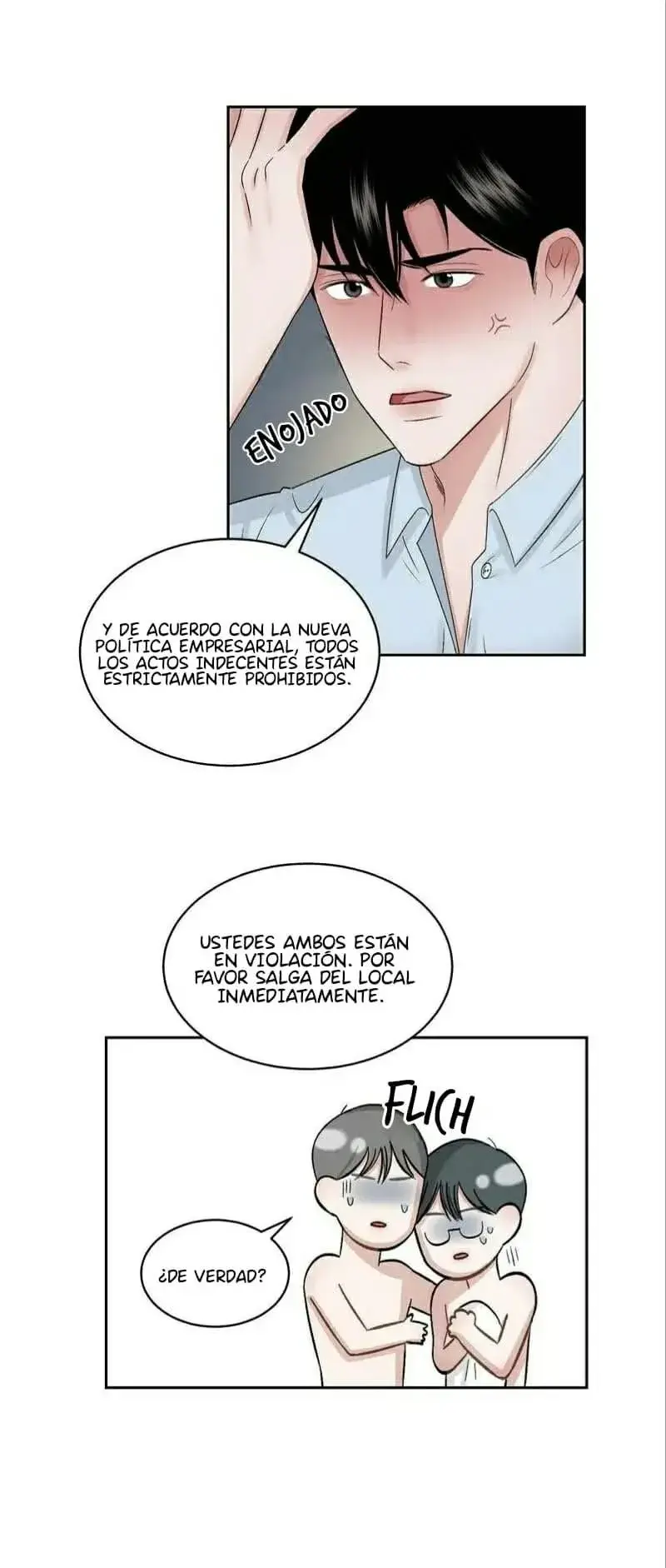 Hay amor en la sauna Capitulo 2 página 8