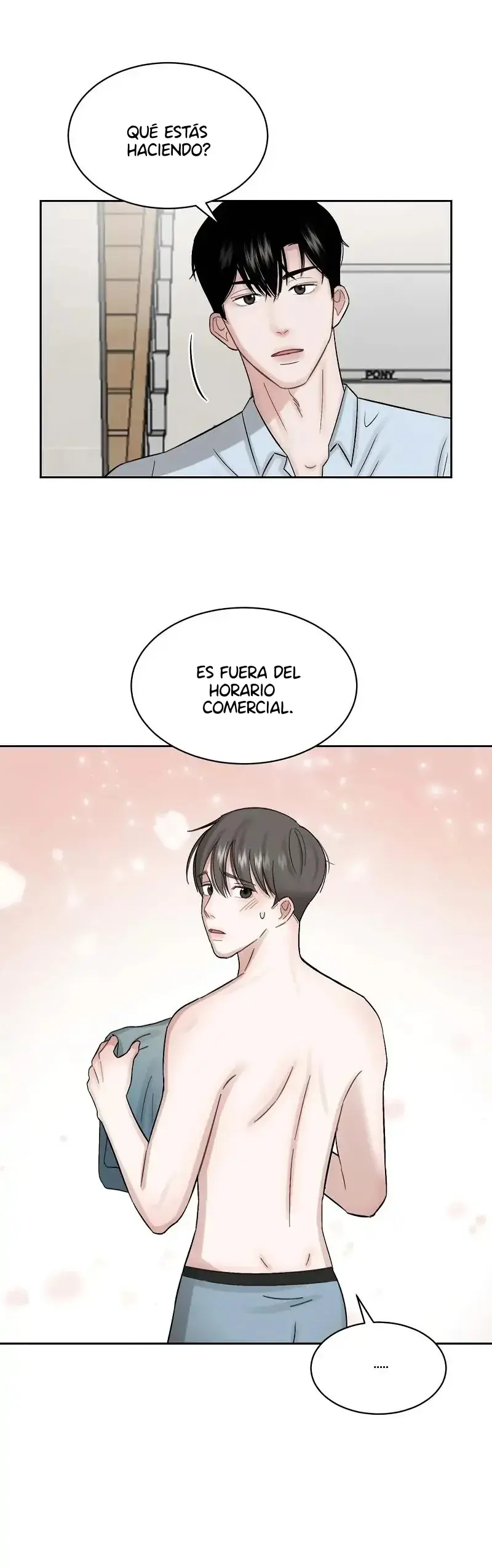 Hay amor en la sauna Capitulo 3 página 20