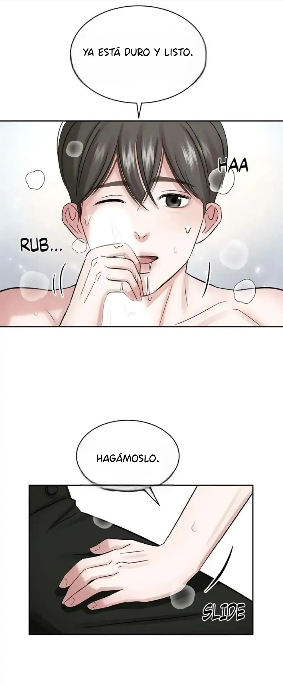 Hay amor en la sauna Capitulo 4 página 22