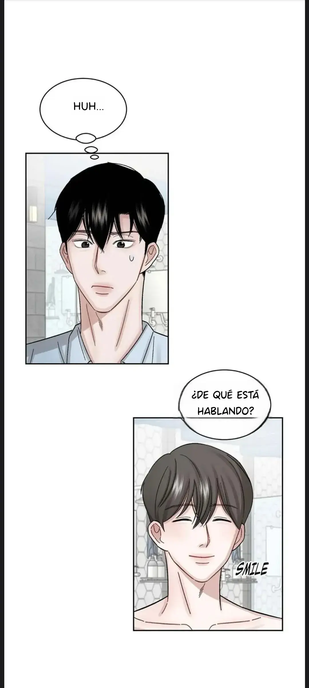 Hay amor en la sauna Capitulo 4 página 4