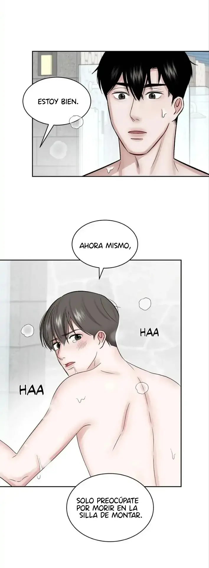 Hay amor en la sauna Capitulo 5 página 18