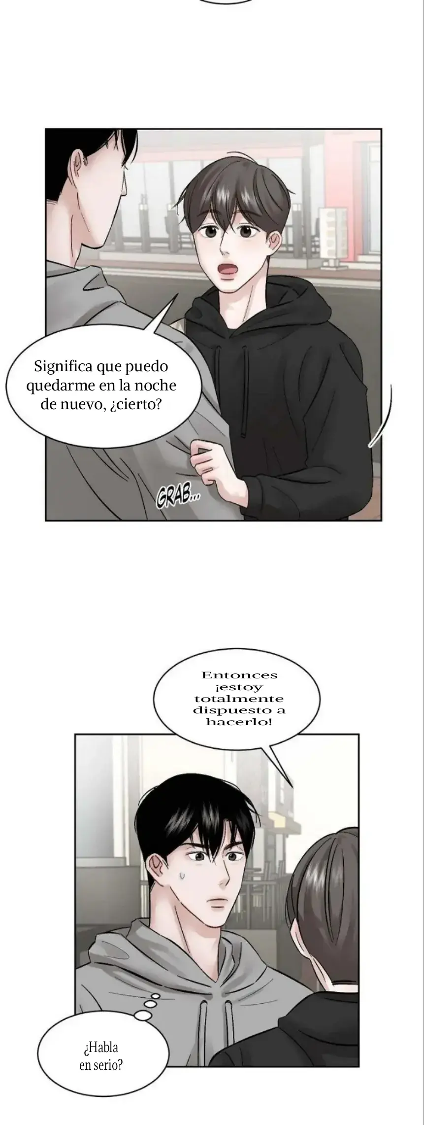 Hay amor en la sauna Capitulo 8 página 6