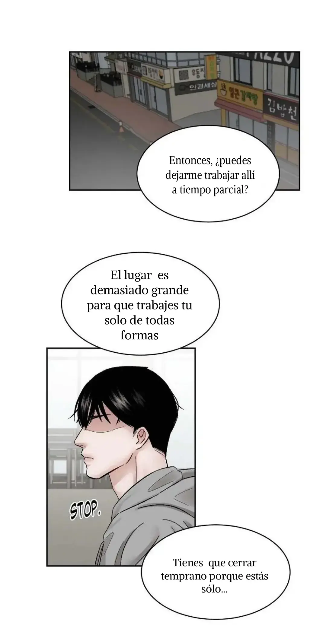 Hay amor en la sauna Capitulo 8 página 8