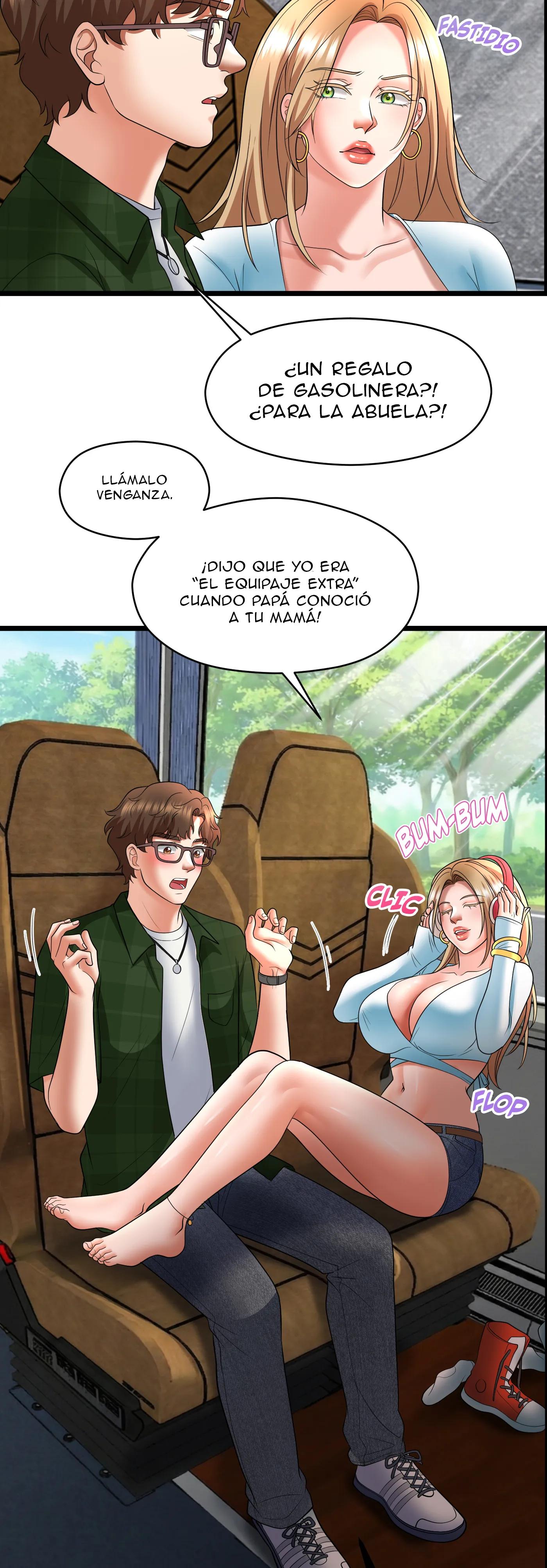 En ruta con mi hermanastra (Sin censura) Capitulo 1 página 25