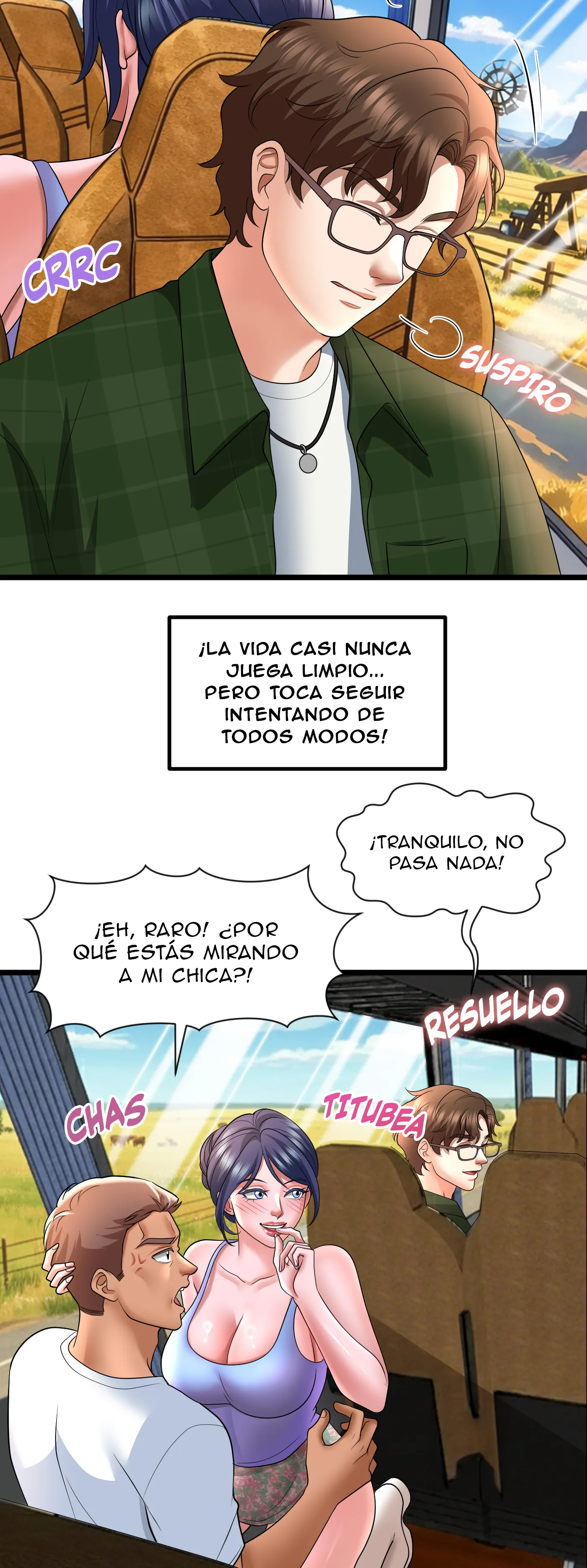 En ruta con mi hermanastra (Sin censura) Capitulo 1 página 4