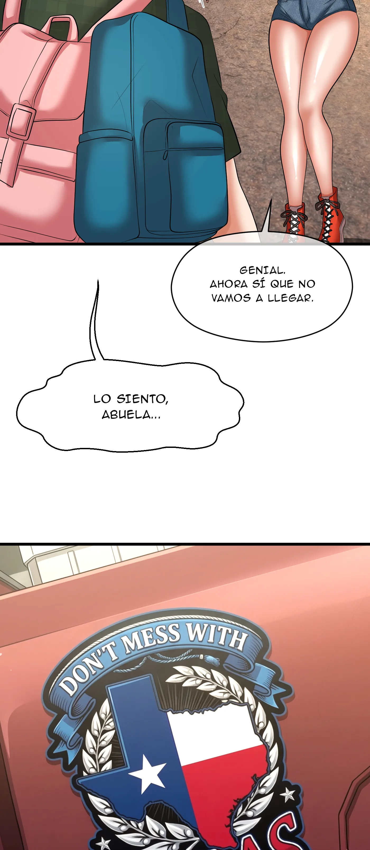 En ruta con mi hermanastra (Sin censura) Capitulo 5 página 56
