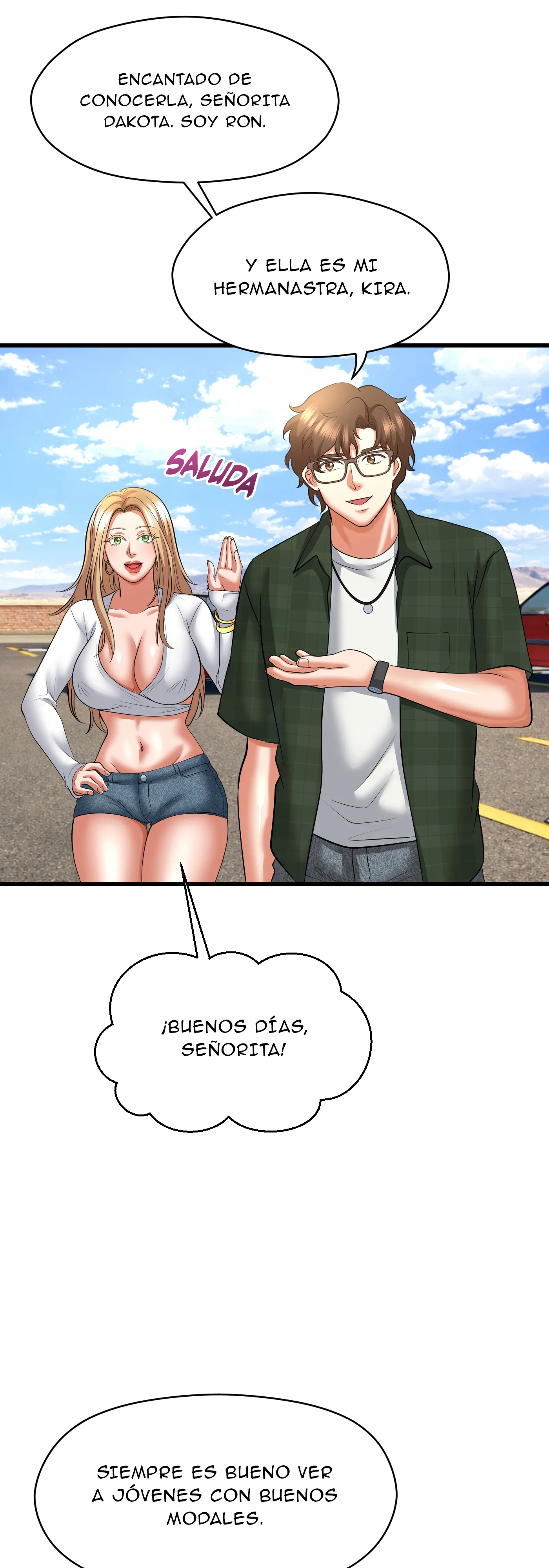 En ruta con mi hermanastra (Sin censura) Capitulo 5 página 62