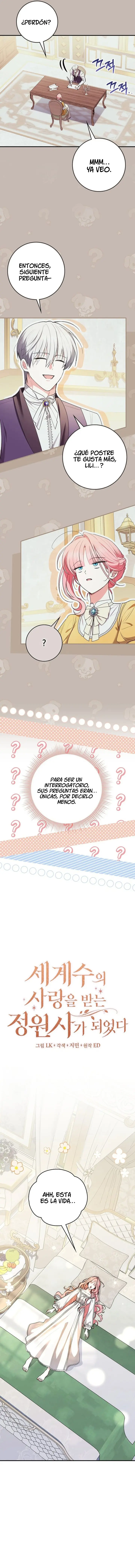 Me convertí en la jardinera amada por el Árbol del Mundo Capitulo 42 página 11