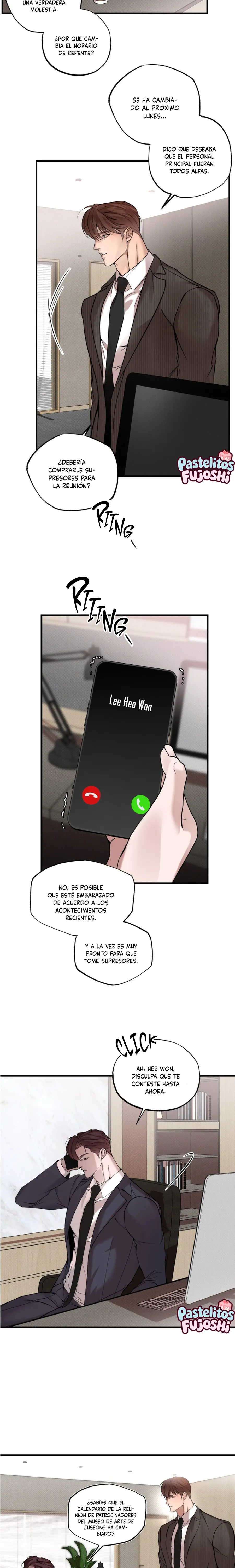 Sobre aspiraciones  omegaverse Capitulo 11 página 15