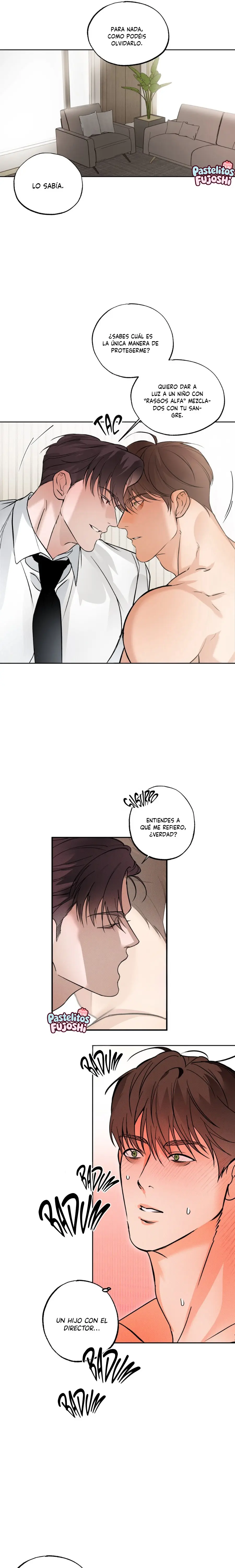 Sobre aspiraciones  omegaverse Capitulo 2 página 4