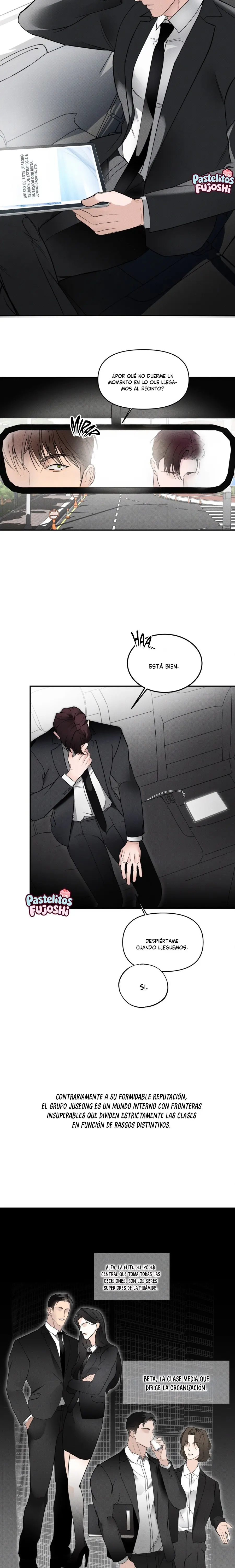 Sobre aspiraciones  omegaverse Capitulo 2 página 6
