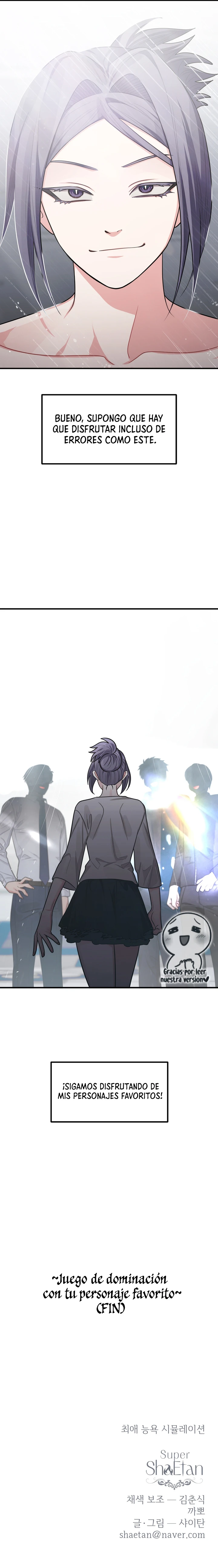 Juego de dominación con tu personaje favorito Capitulo 7 página 18