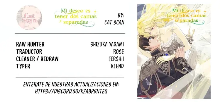 Mi deseo es tener dos camas separadas Capitulo 63 página 4