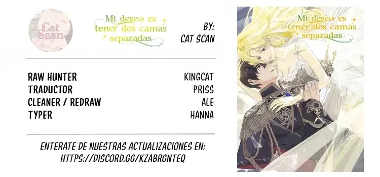 Mi deseo es tener dos camas separadas Capitulo 68 página 4