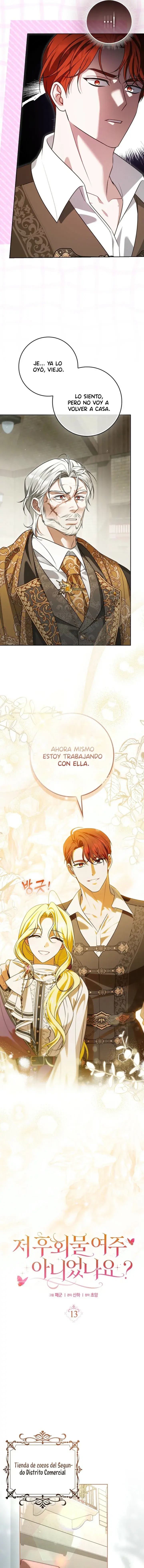 ¿Acaso no era yo la protagonista femenina de una novela sobre el arrepentimiento? Capitulo 13 página 7