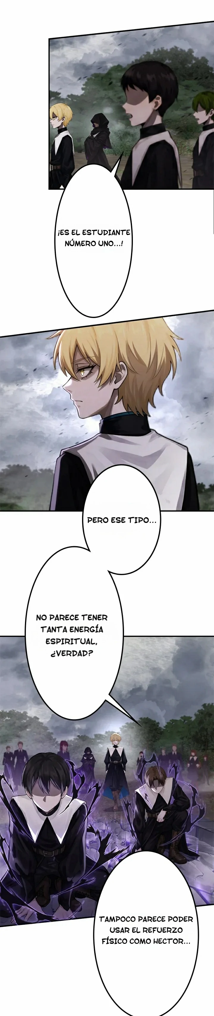 El santo de la espada reencarnado en una familia noble de magos Capitulo 8 página 21