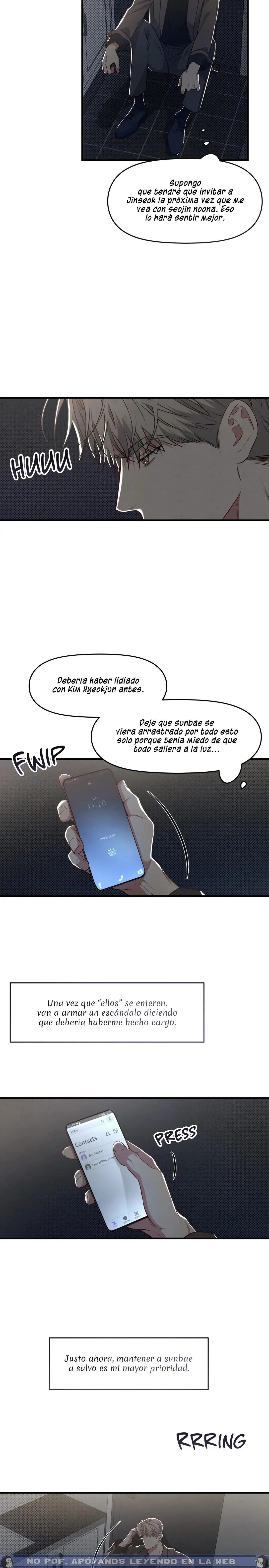Líneas que No Deben Cruzarse Capitulo 27 página 17