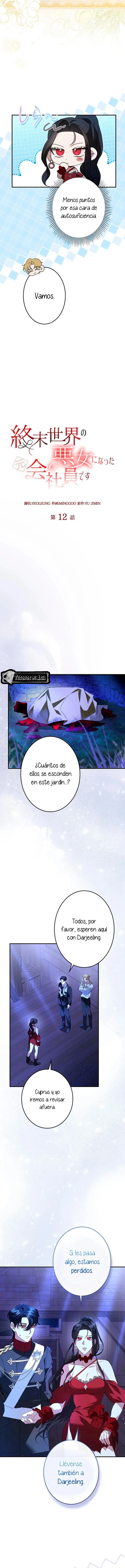 La oficinista que se convierte en villana al transmigrar y sobrevive al apocalipsis Capitulo 12 página 5