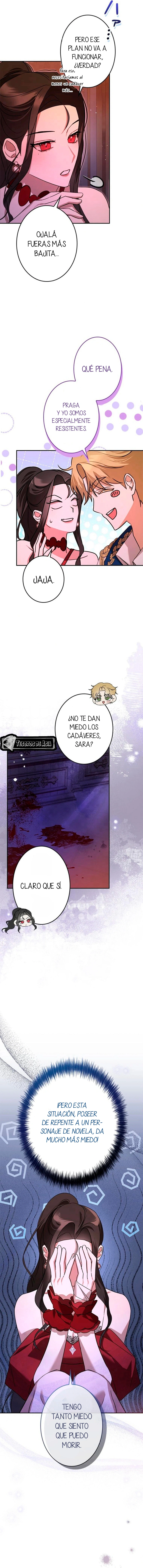 La oficinista que se convierte en villana al transmigrar y sobrevive al apocalipsis Capitulo 7 página 9