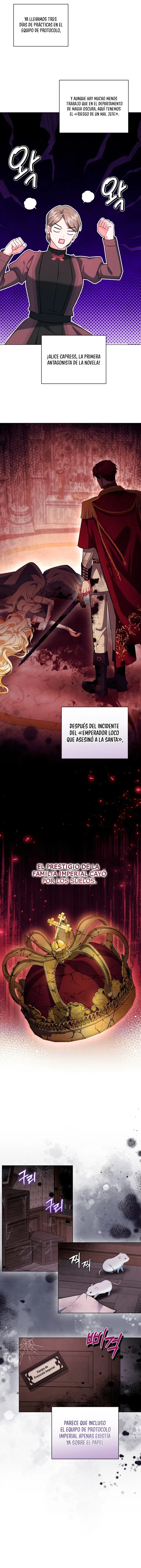 Después de renunciar, no quiero que los protagonistas se obsesionen conmigo Capitulo 3 página 6