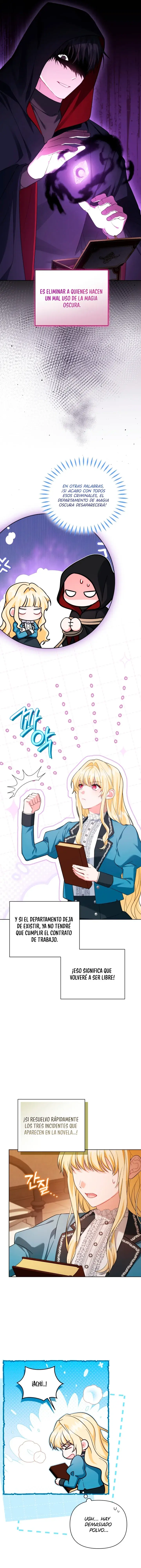 Después de renunciar, no quiero que los protagonistas se obsesionen conmigo Capitulo 8 página 9