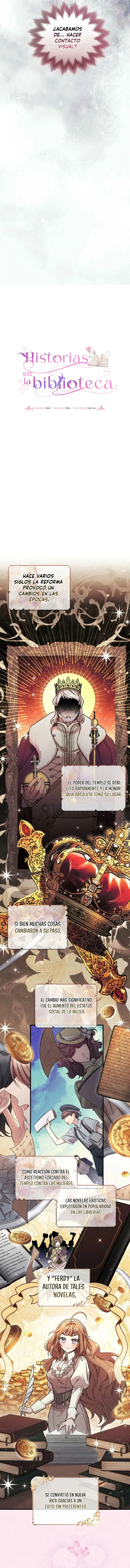 Historias en la biblioteca Capitulo 2 página 3