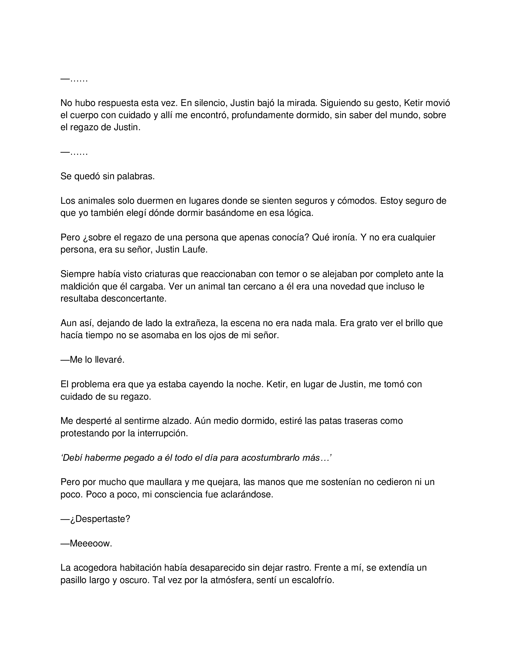 El gato está en huelga Capitulo 11 página 2