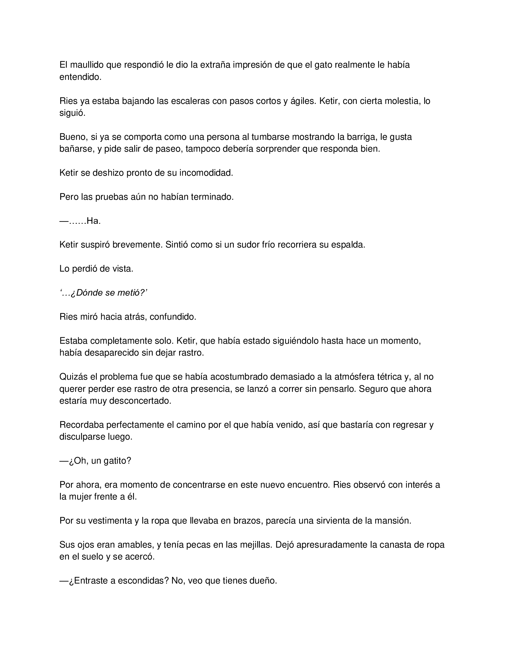 El gato está en huelga Capitulo 14 página 3