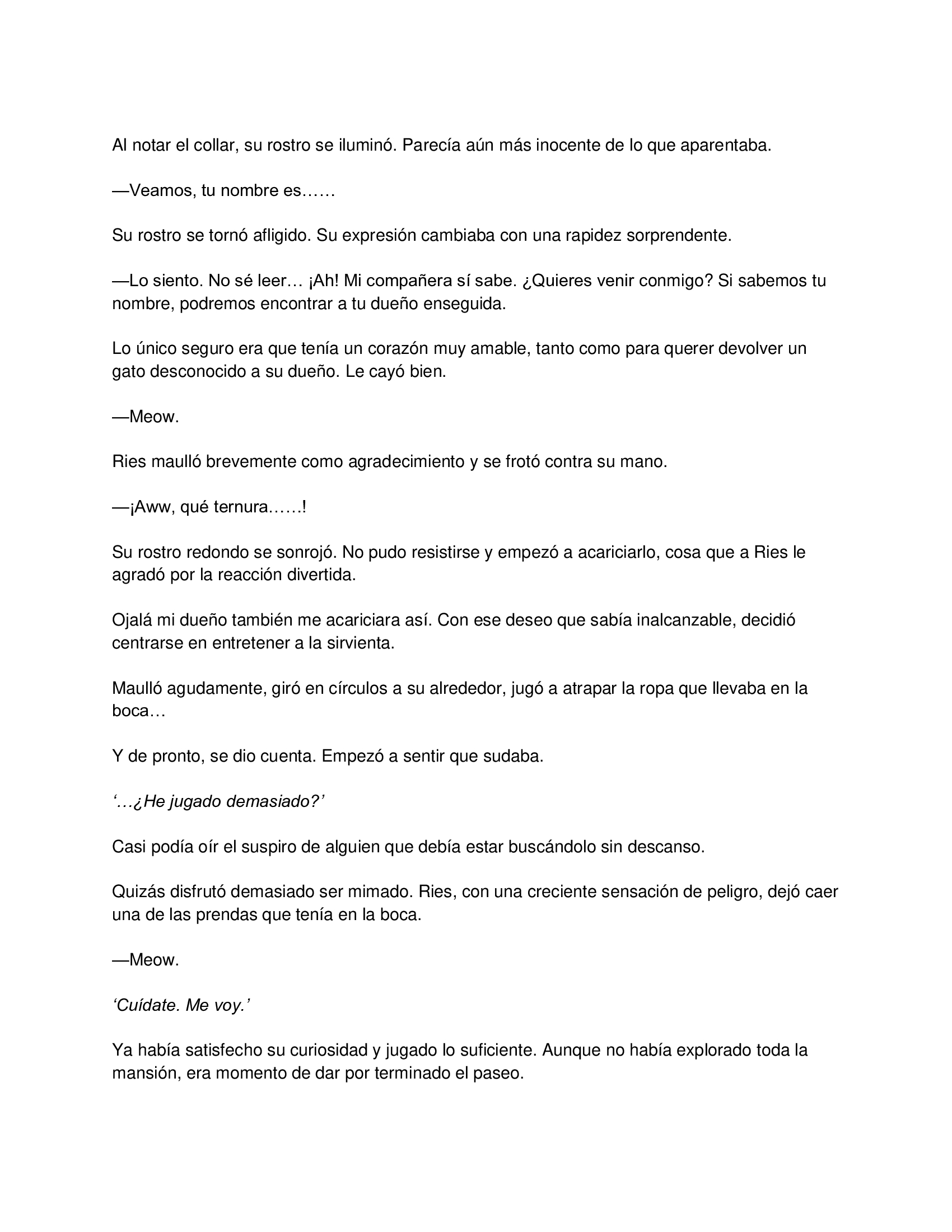 El gato está en huelga Capitulo 14 página 4