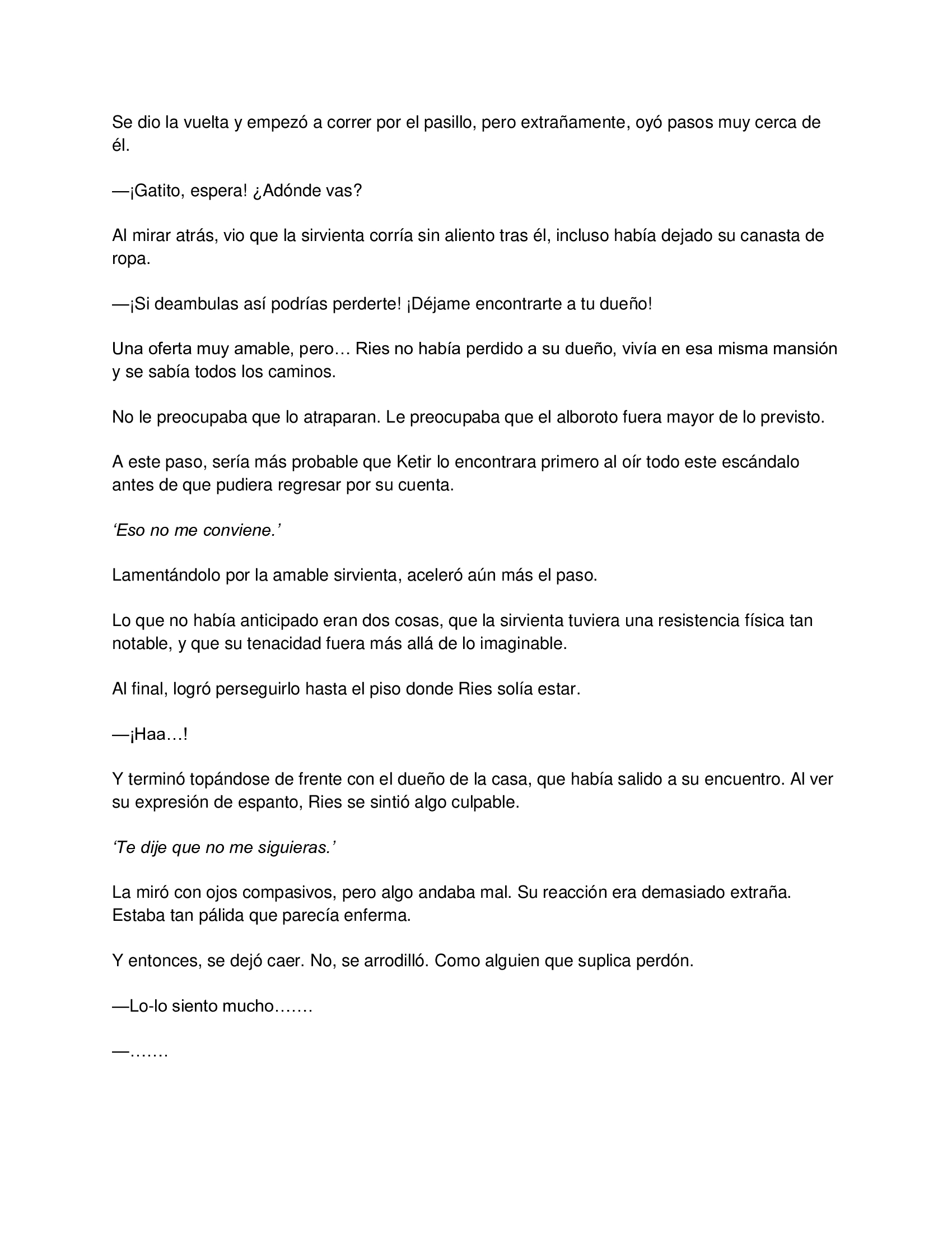 El gato está en huelga Capitulo 14 página 5
