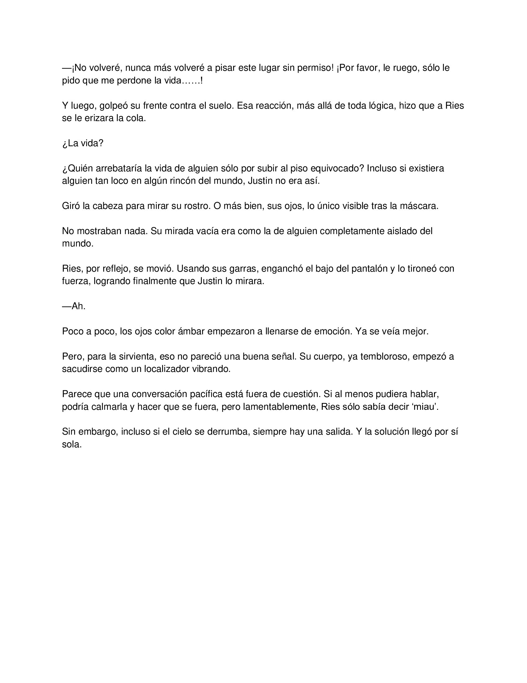 El gato está en huelga Capitulo 14 página 6