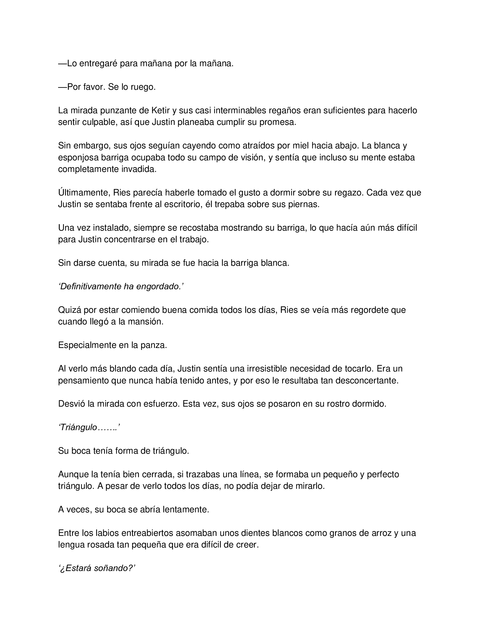 El gato está en huelga Capitulo 15 página 4