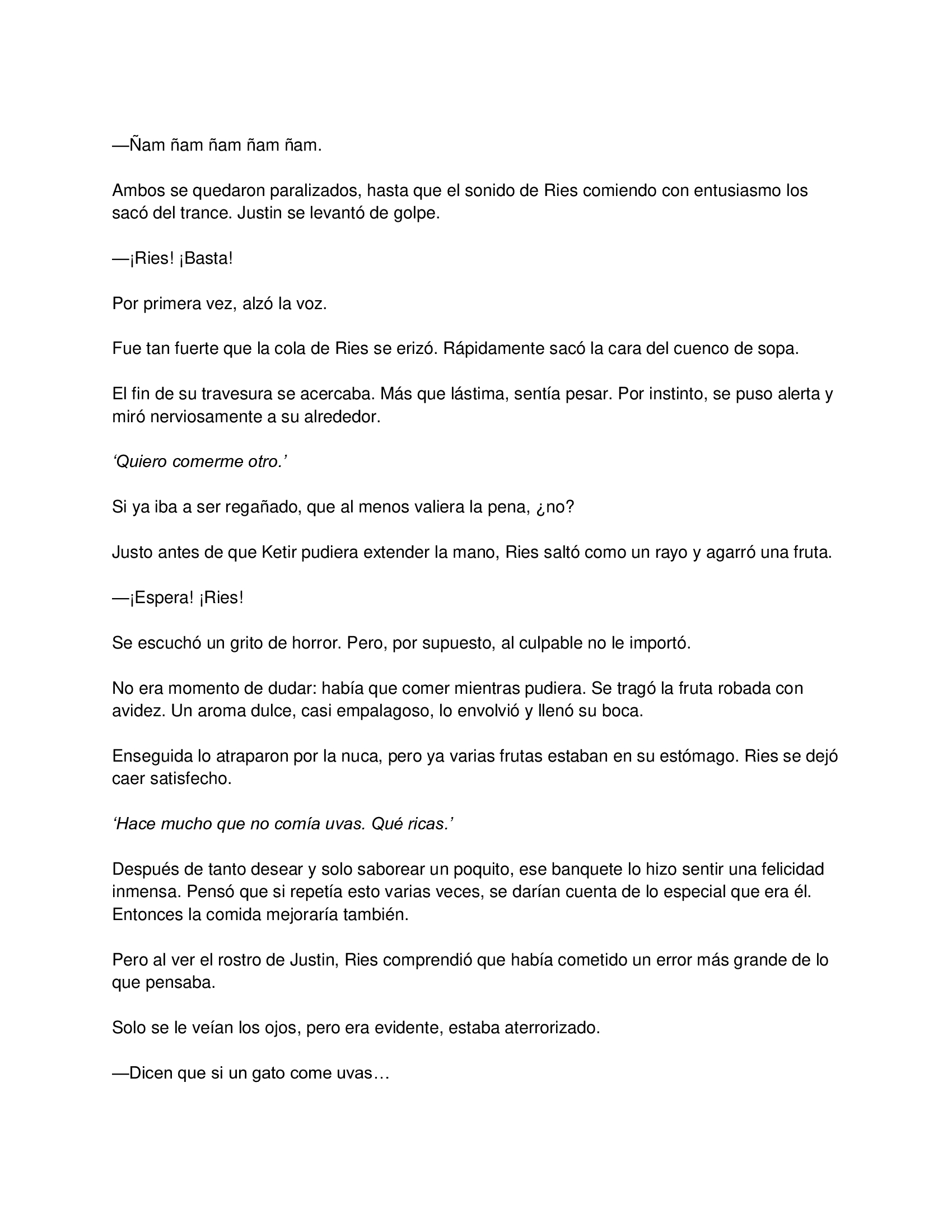 El gato está en huelga Capitulo 16 página 4