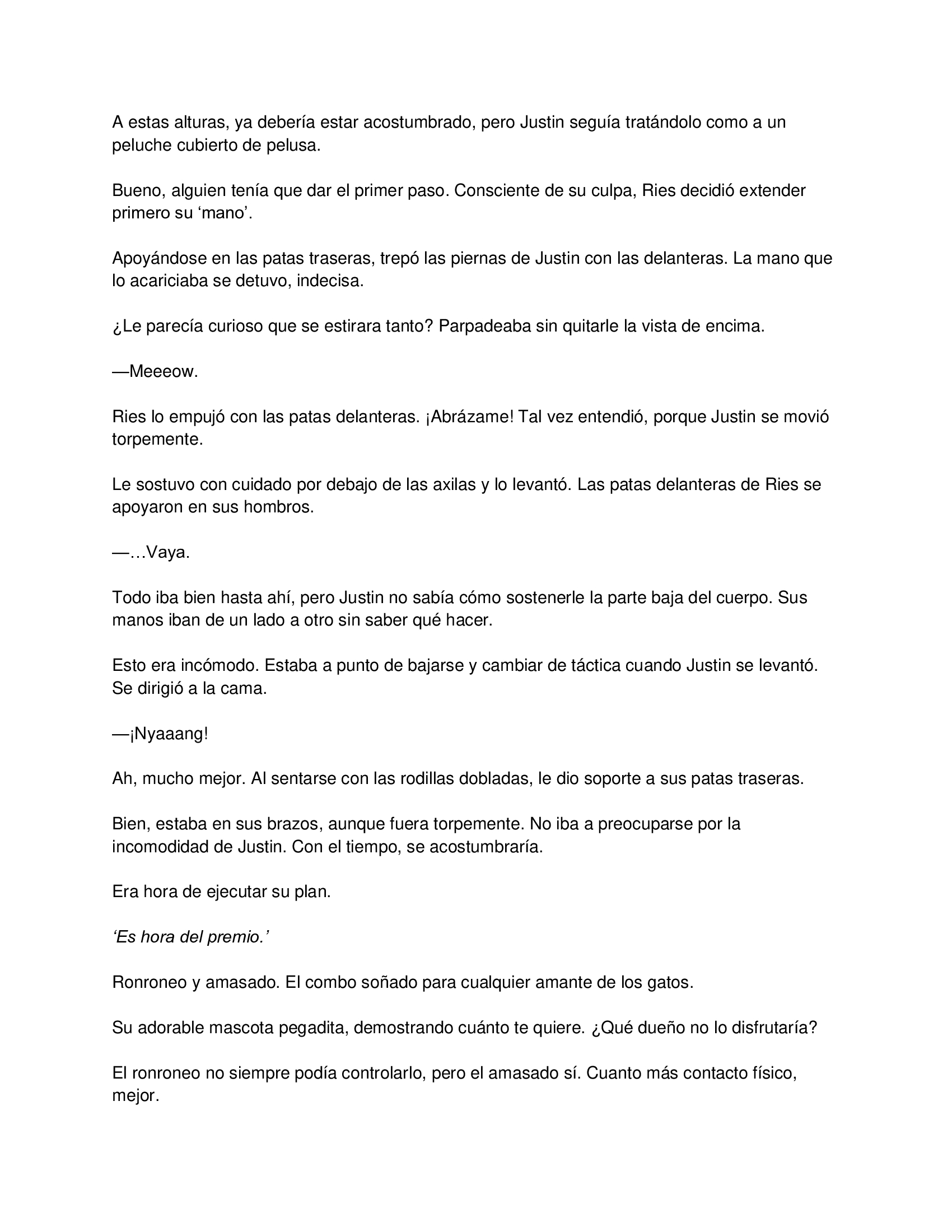 El gato está en huelga Capitulo 17 página 5