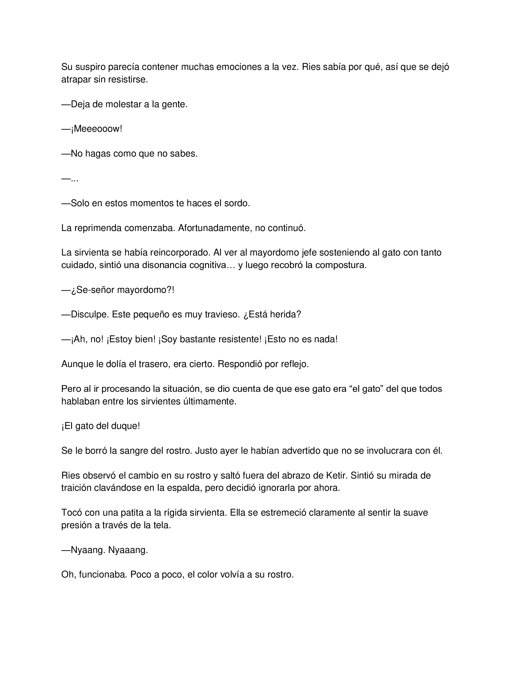 El gato está en huelga Capitulo 18 página 5