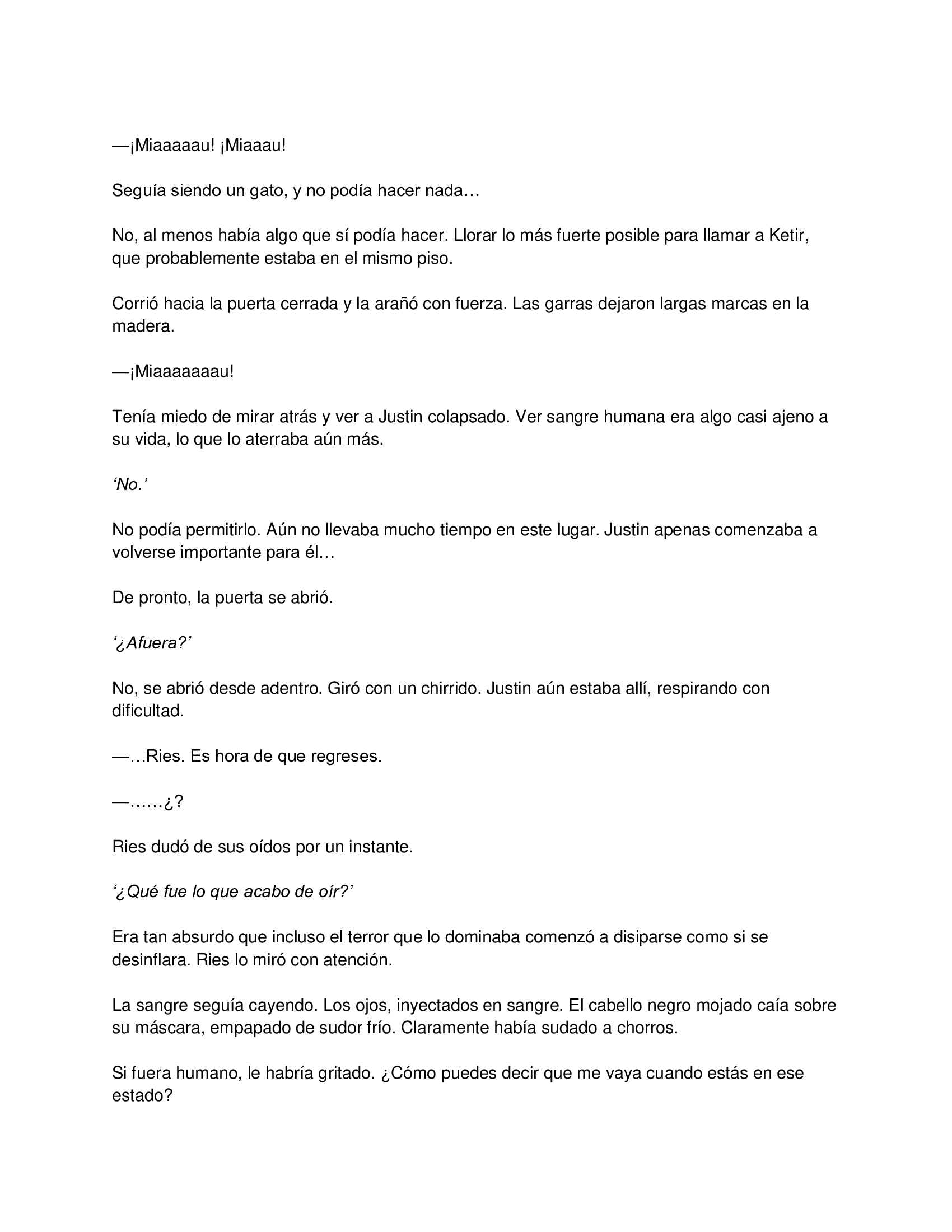 El gato está en huelga Capitulo 19 página 3