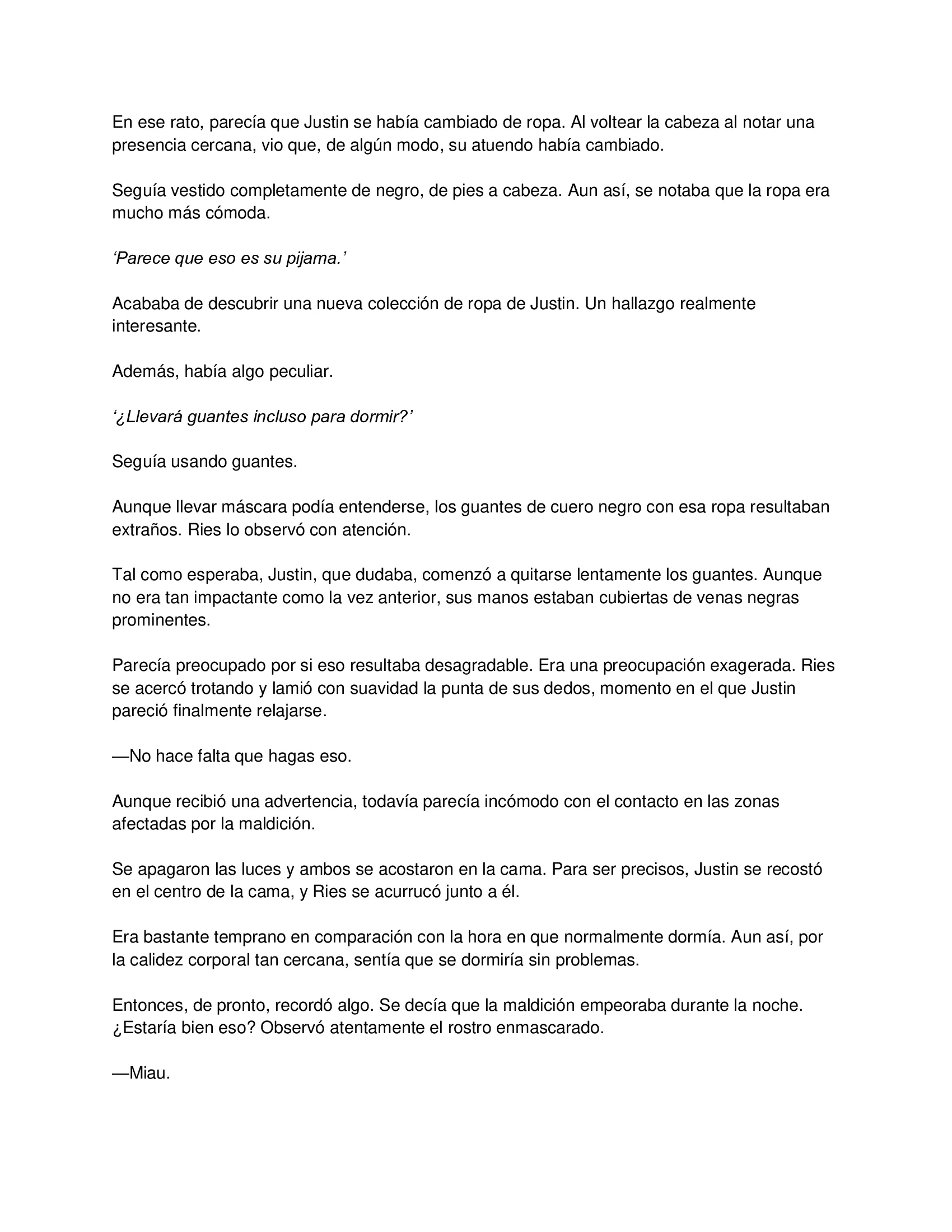 El gato está en huelga Capitulo 21 página 6