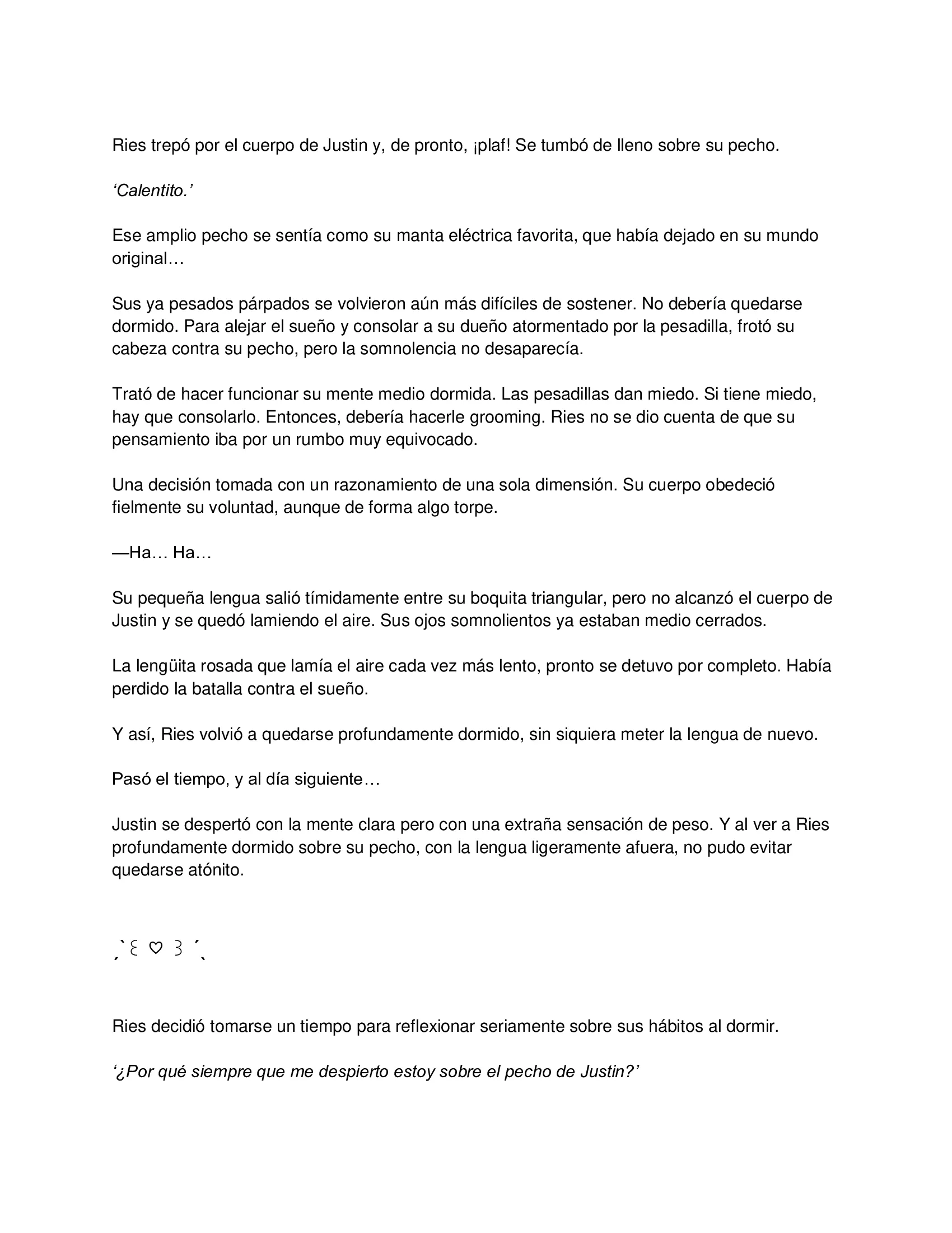 El gato está en huelga Capitulo 21 página 8